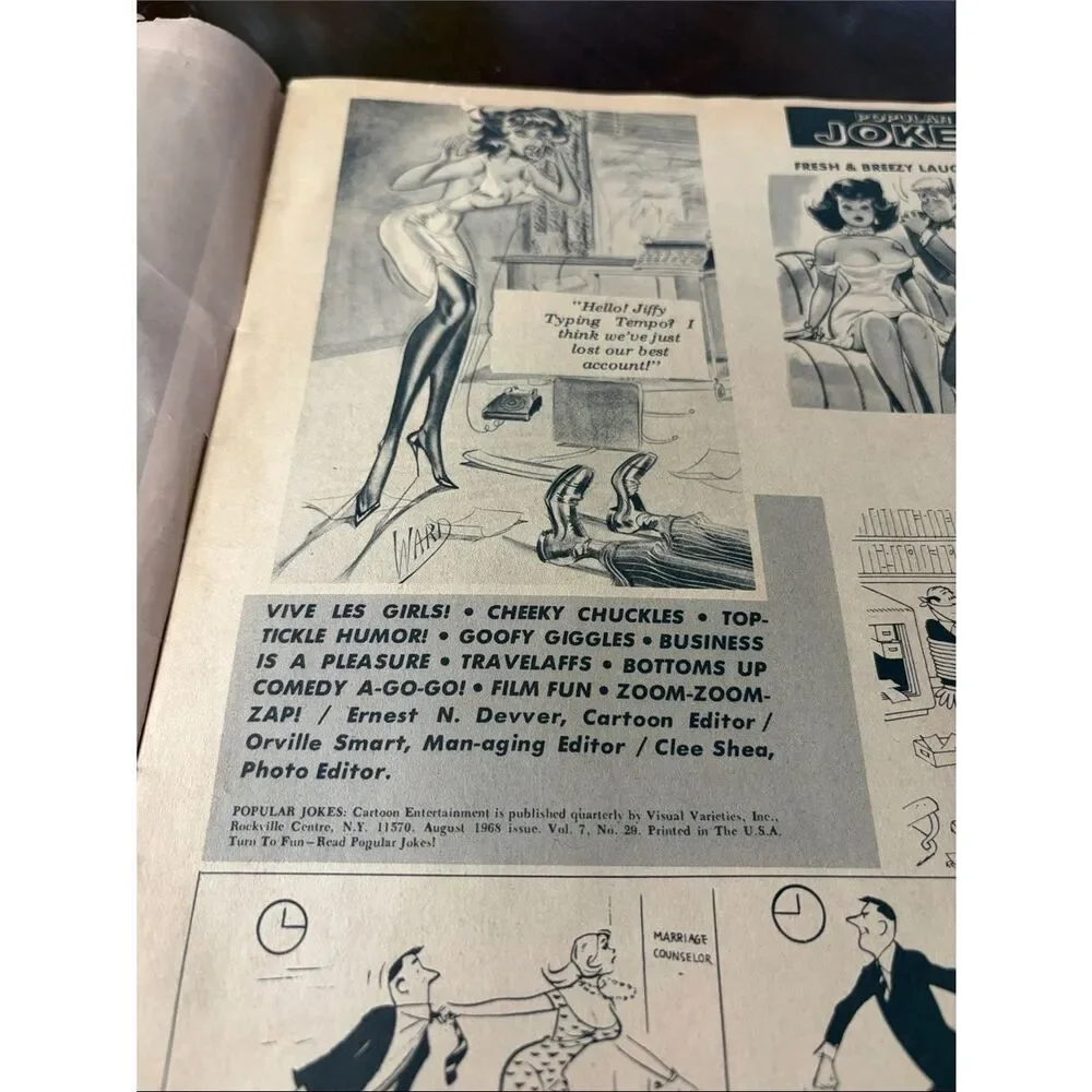 Popular Jokes Vol 7 No 29 Aug 1968